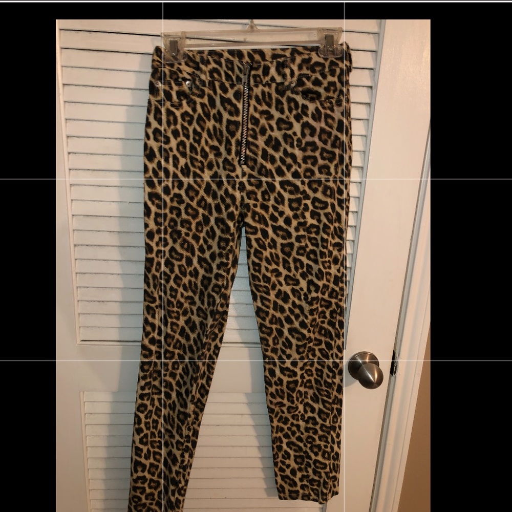 Extra Small Leopard Denim